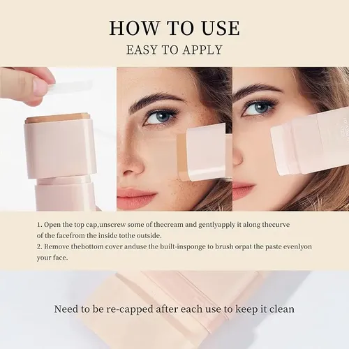 Base De Maquillaje Facial Contour Stick, Contorno De Imperf