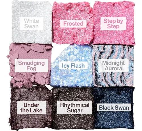 Paleta De Sombras Glitterpedia Unleashia No.8 Dancing Swan