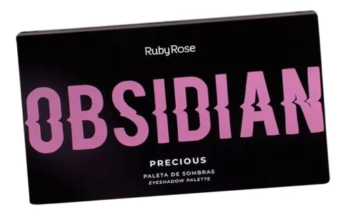 Paleta De Sombras De Ojos Obsidian Precious Ruby Rose