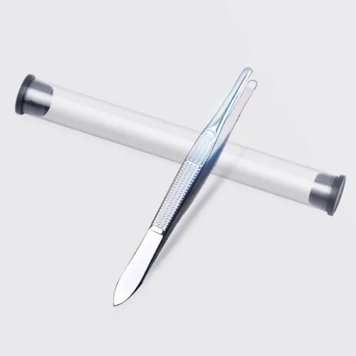 // Pinzas De Acero Inoxidable Para Cejas – Juego De 3
