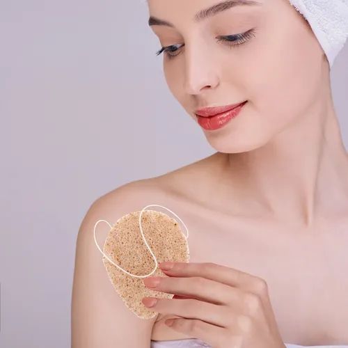Esponja Facial Para Mujer, Esponja De Limpieza Facial, Almoh