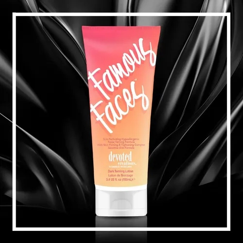 Loción Facial Bronceadora Devoted Creations Famous Faces 100