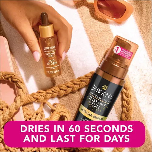 Autobronceador Solar Instantáneo Jergens Natural Glow, 6 Onz