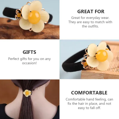 1 Cinta Para El Pelo, Tocado Con Pétalos De Colores, Estilo