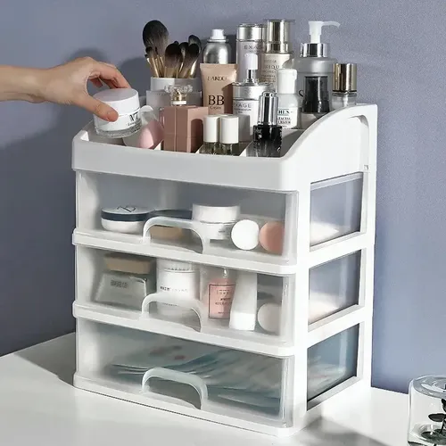 * Caja De Almacenamiento De Cosméticos De 4 Capas .