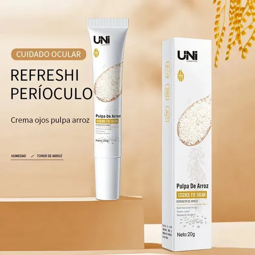 Crema Para Ojos De Arroz Disminuye Ojeras E Hidrata 20g Todo Tipo De Piel Día/noche