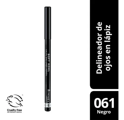 Rimmel- Delineador De Ojos En Lapiz Soft Kohl