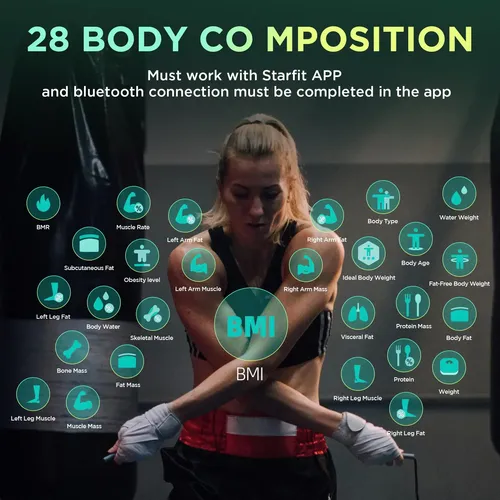 Runstar Báscula Inteligente Para Peso Corporal