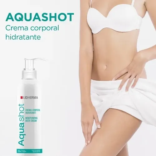 Lidherma Aquashot Crema Corporal Hidratante Tipo de envase Pote Fragancia N/A