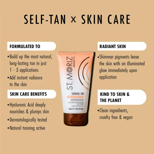 Loción Autobronceadora St Moriz Illuminating Glow 150ml