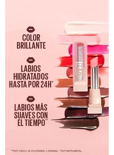 Balsamo Labial Maybelline Lifter Glaze 002 Pink Drip