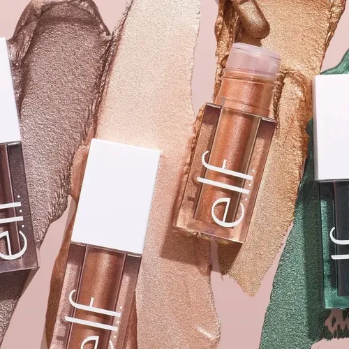 E.l.f. Liquid Metallic Eyeshadow Sombras Liquidas Metálicas Color De La Sombra Aurora