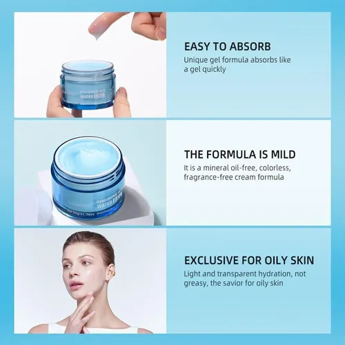 Crema Facial Hydro Boost Ácido Hialurónico 1.76 Oz