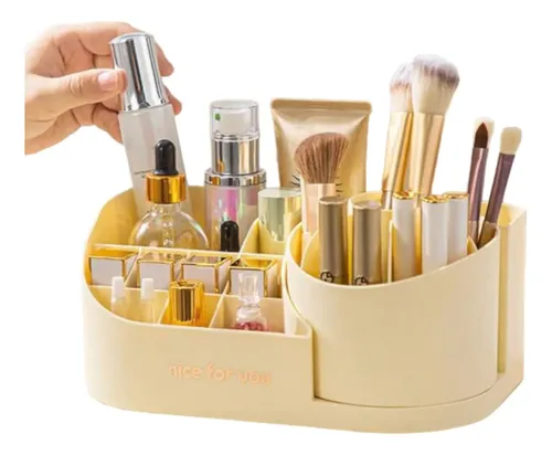 Porta Brochas Organizador Pinceles Limas Maquillaje Multiuso