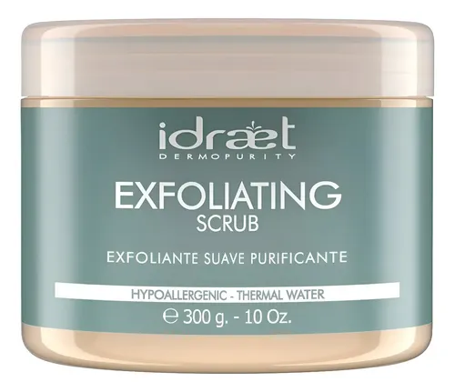 Exfoliating Scrub Idraet 330gr. Exfoliante Suave Purificante
