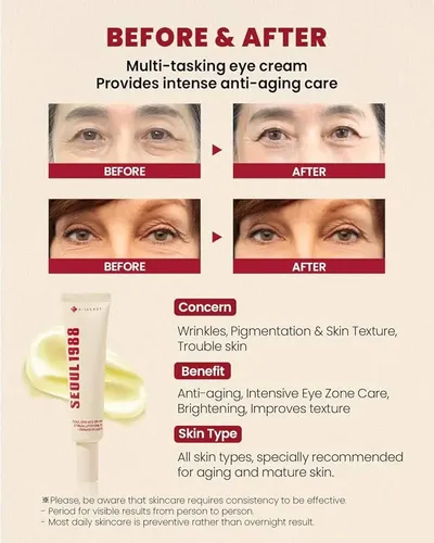 K-secret Corea Eye Cream Retinal Liposome 4%fermented Bean