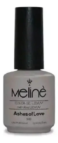Esmalte Color Gel Uvled Semipermanente Meline Tono 549-Ashes of Love
