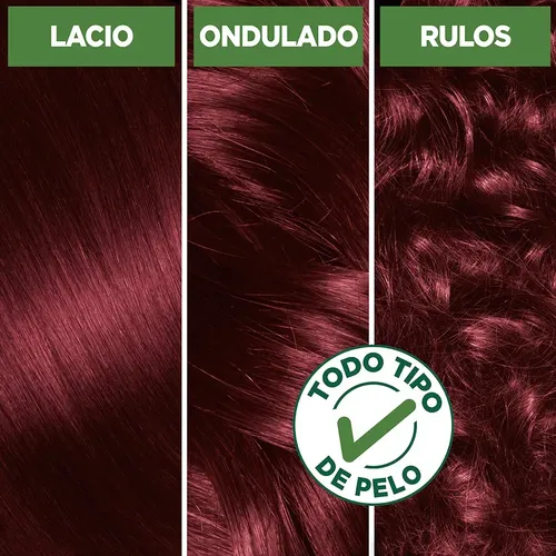 Kit De Tintura Permanente Nutrisse De Garnier Tono Tono 46 Granada