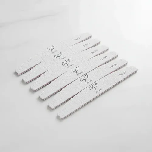 Lima Cg X5 Unidades 240/320 Uñas Esculpidas Manicuria Profes