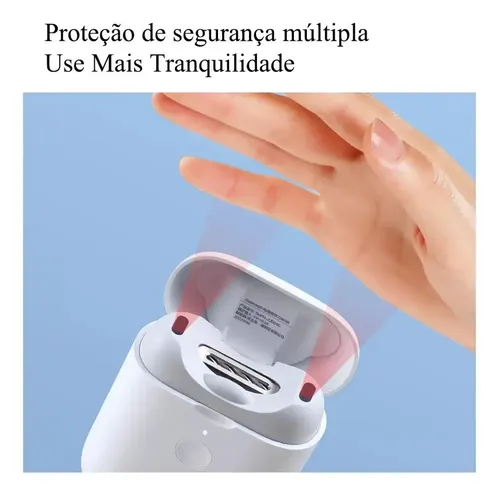 Cortador De Uñas Eléctrico Seemagic Con Luz Auxiliar