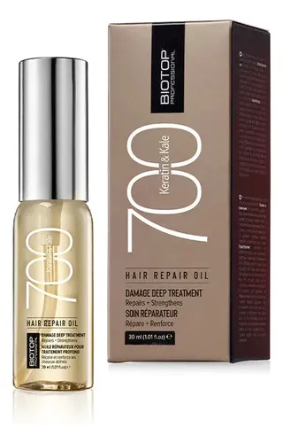 Biotop Aceite Reparador 700 Keratin + Kale 30ml Cabello