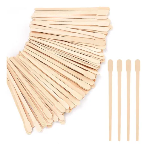 Espátulas De Madera Para Depilación Cejas Y Facial