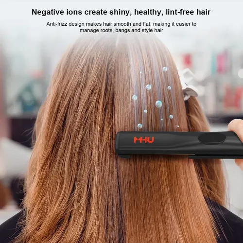 Mini Plancha De Pelo Para Flequillo Corto, Cerámica Portátil