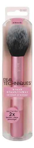 Brocha Para Blush Rt 400, 1 Unidad, Color Rosa