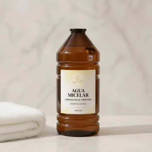 Agua Micelar De Rosas 1 Litro Pura Y Natural