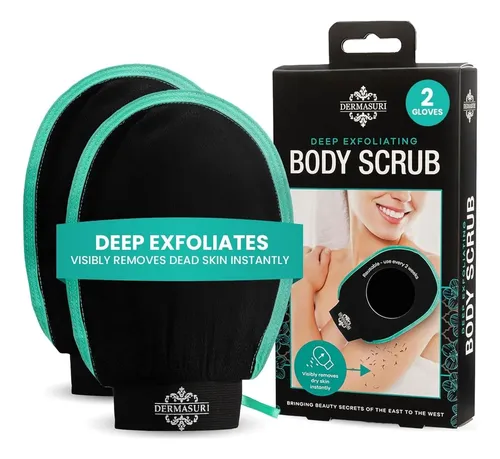 Guante Exfoliante Dermasuri 2 Piezas