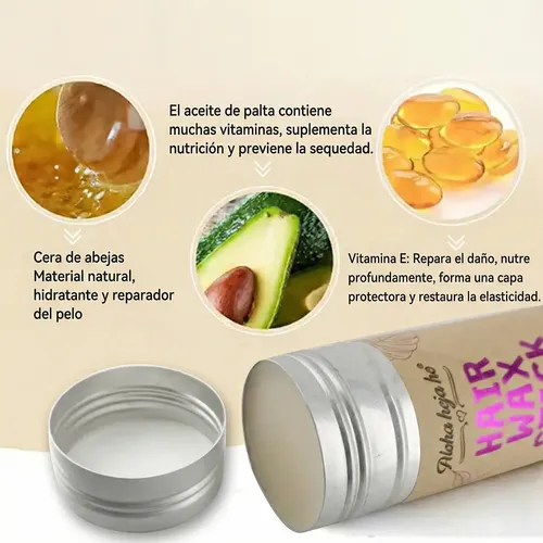 Cera Barra 75g Peinado Firme Flexible Ondas Rulos Definidos