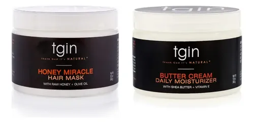 Set De Crema Hidratante Y Mascarilla Capilar Duo Tgin Butter