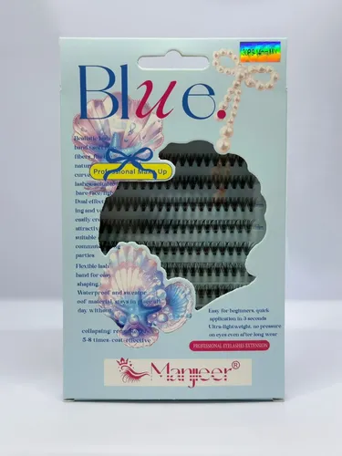 Set Pestañas Postizas Manijeer 30p Mix 9-14mm Cluster Lash