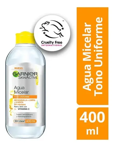 Garnier Agua Micelar Aclarante Vitamina C 400ml