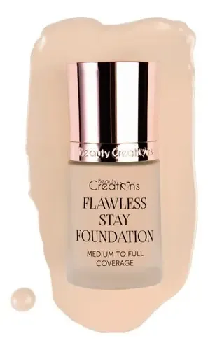 Base de maquillaje en cremosa Beauty Creations Flawless Stay Foundation Flawless Stay Base Flawless Stay Foundation tono fs3.0 – 30mL