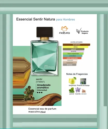 Mini Kit Essencial Sentir Eau De Parfum 25ml Natura Vegano