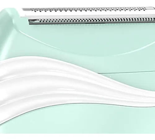 Afeitadora Eléctrica Elegante Para Mujeres: Solución Verde