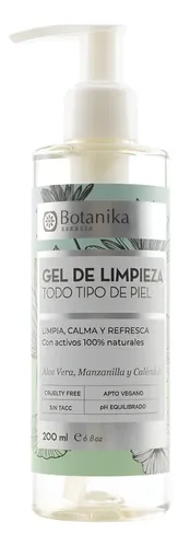 Gel De Limpieza Facial Botanika 100% Natural