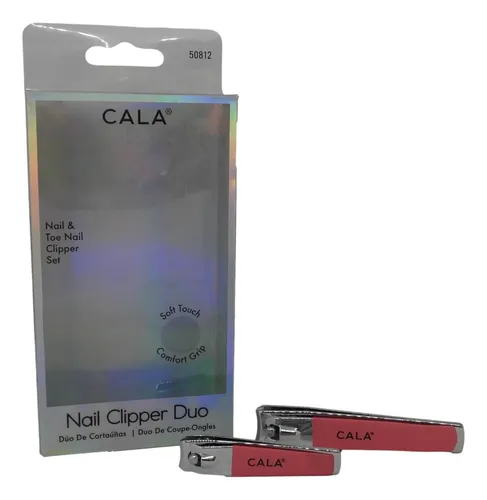 Cortaúñas Cala Soft Touch Coral Duo