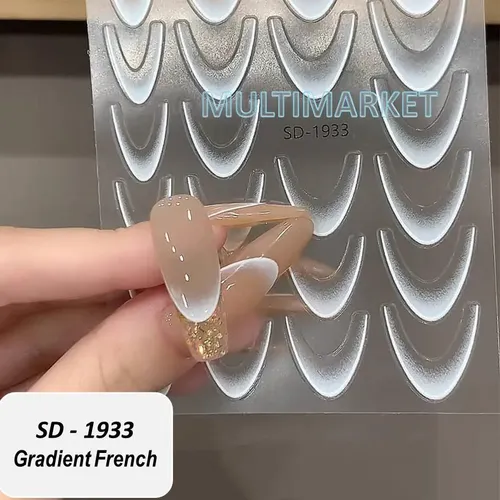 Sticker Autoadhesivos Francesitas Sonrisas X 5 Colores