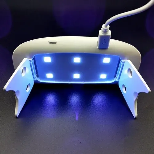 Mini Cabina Led Portátil Usb Esmalte Semipermanente Uv