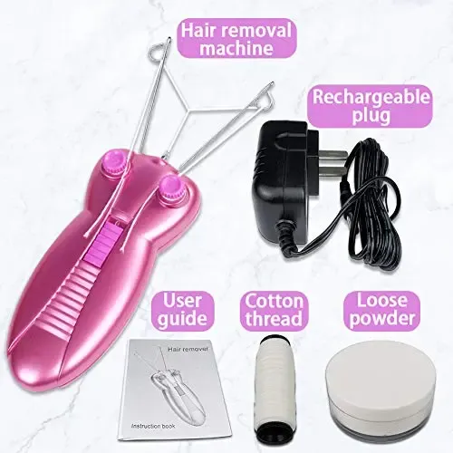 Removedor De Vello Facial Eléctrico Para Mujer, Ec Vision La