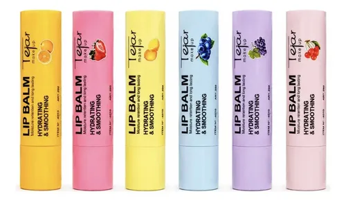 Labial Bálsamo Protector Saborizado Tejar Caja X24uni