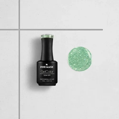 Base Coat Melon Jelly Reflective 15ml Pink Mask Base Coat Melon