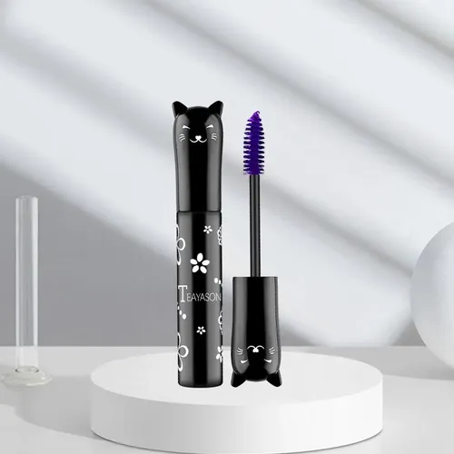 Cosméticos Del Rimel De Las Pestañas De La Fibra De Seda