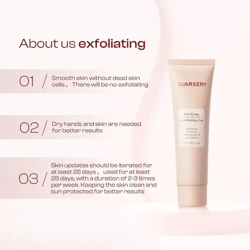 | Sc 4 Units Gel Exfoliante & Purifier Quarxery