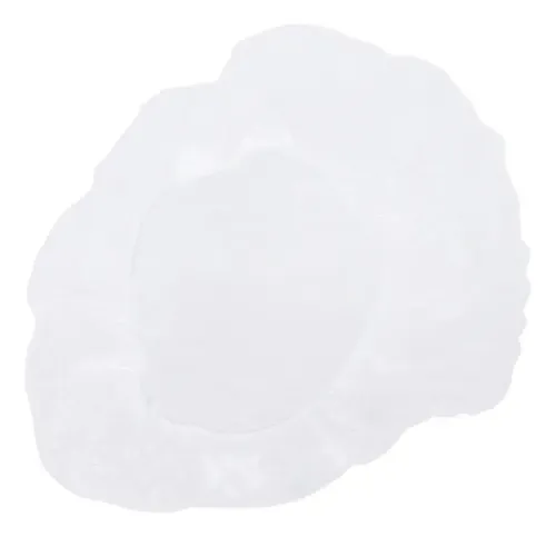 100 Gorros De Ducha Desechables, Transparentes, Elásticos A