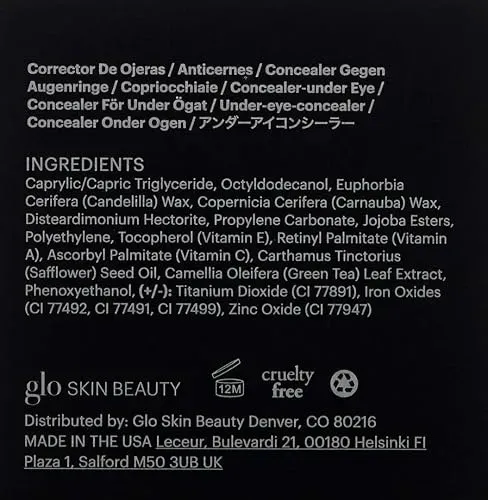 Corrector Ojeras Glo Skin Beauty Vp-3500 Polvo Cobertura