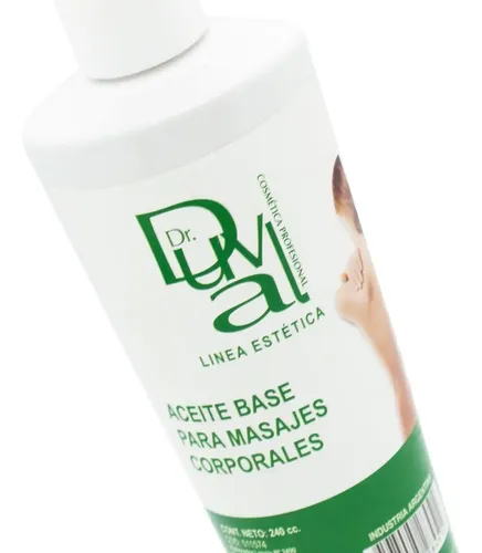 Aceite Base Para Masajes Corporales X 190ml Duval
