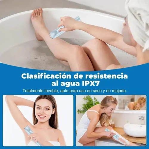 Depiladora De Bikini Para Mujer Electrica Doble Cabeza 2in1